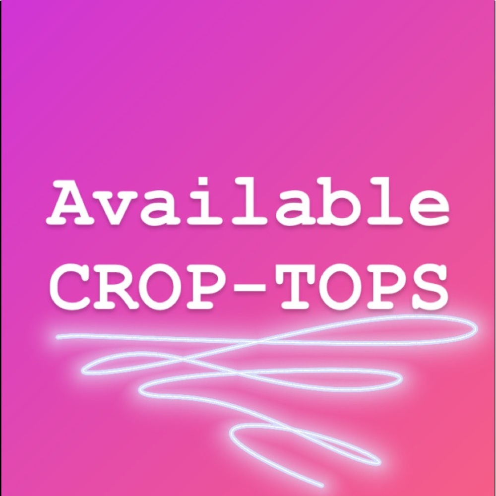 Crop-tops you may see in Surprise Me Box!!